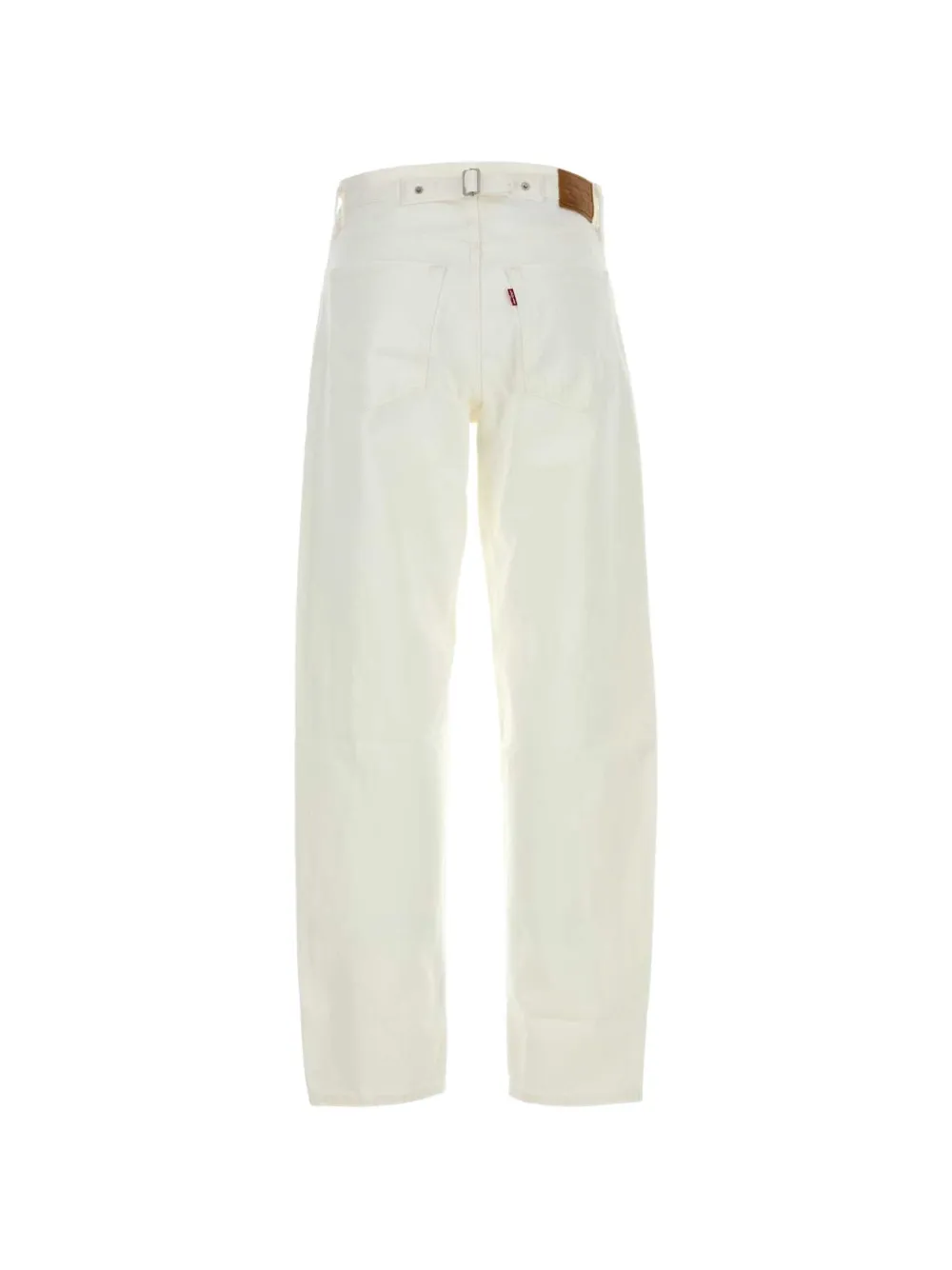 Levi's loose-fit buckle-detail jeans Beige