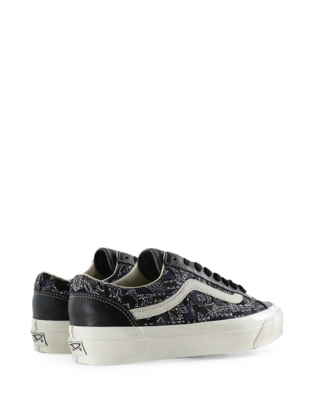 Vans Old Skool 36 paisley-print leather sneakers Zwart