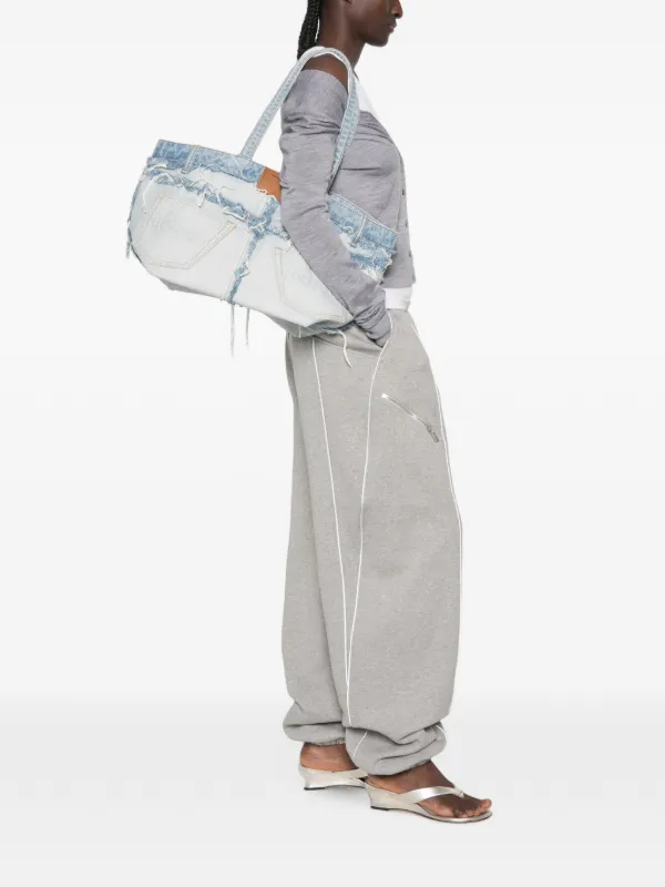 Alexander Wang Punch デニムハンドバッグ | ブルー | FARFETCH JP