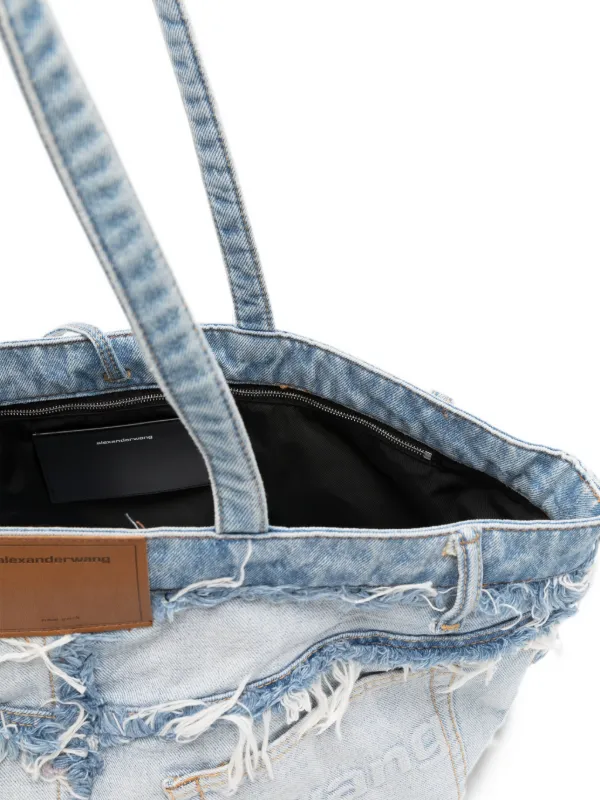 Alexander Wang Punch デニムハンドバッグ | ブルー | FARFETCH JP