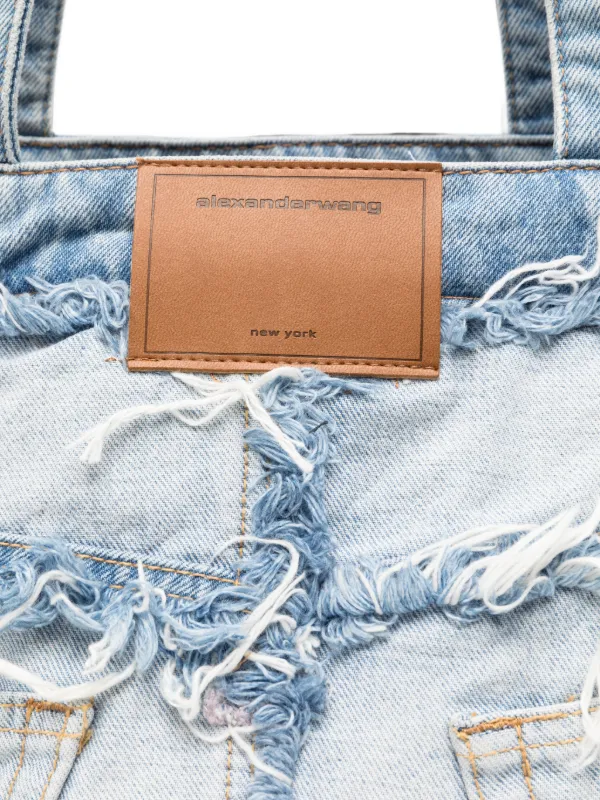 Alexander Wang Punch デニムハンドバッグ | ブルー | FARFETCH JP