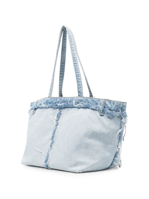 Alexander Wang Punch デニムハンドバッグ | ブルー | FARFETCH JP