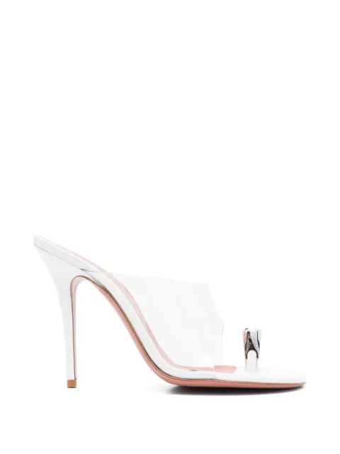 Amina Muaddi Justine crystal-embellished sandals