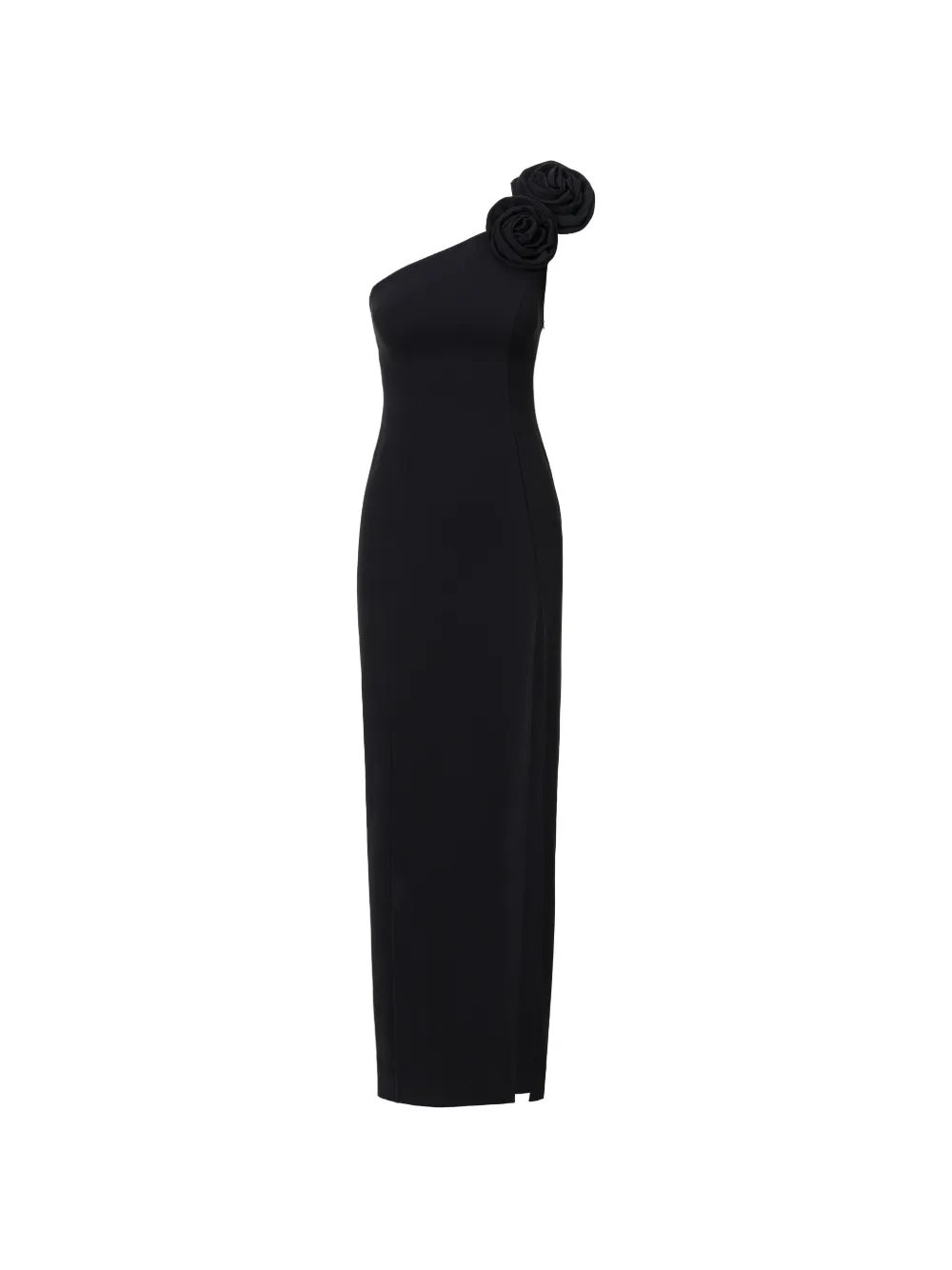 LITA COUTURE rosette-appliqué maxi dress