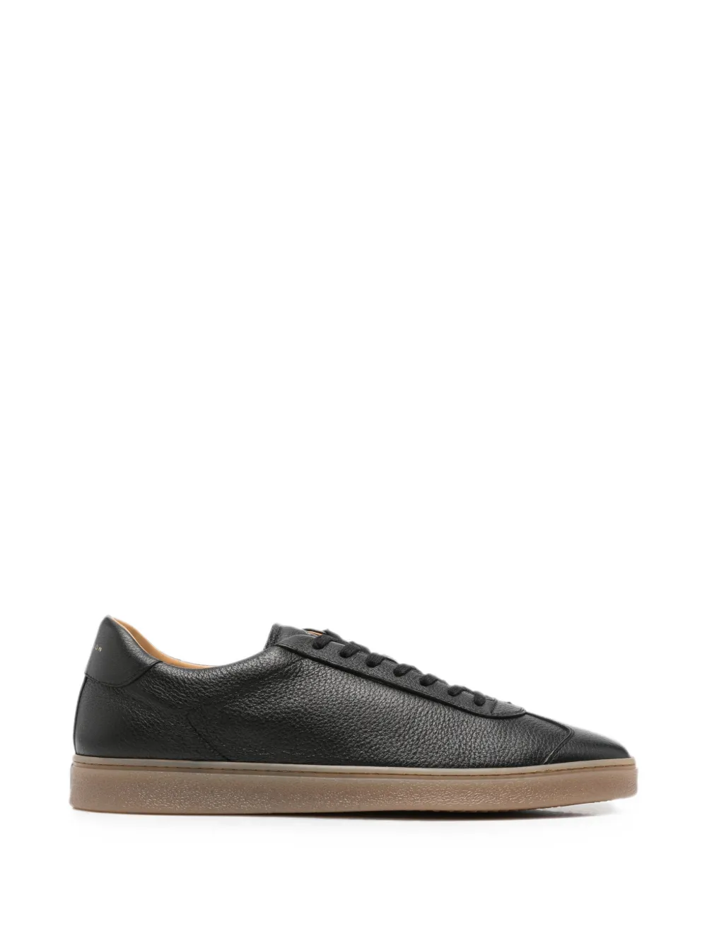 Henderson Baracco pebbled-leather sneakers Zwart