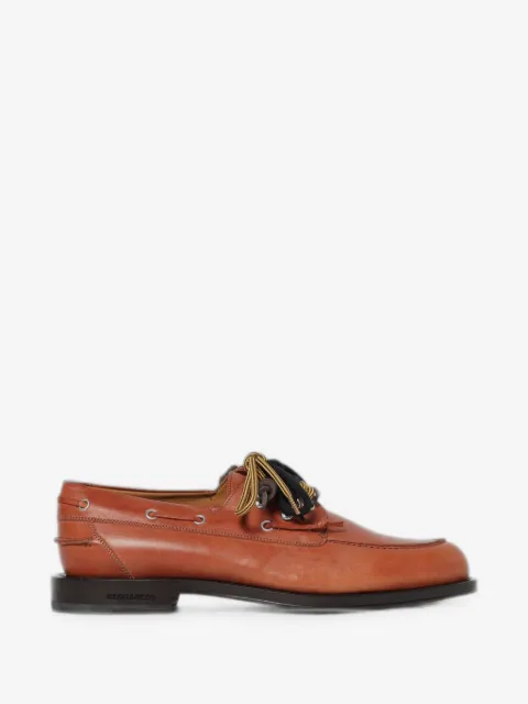 Magliano lace-up leather boat shoes