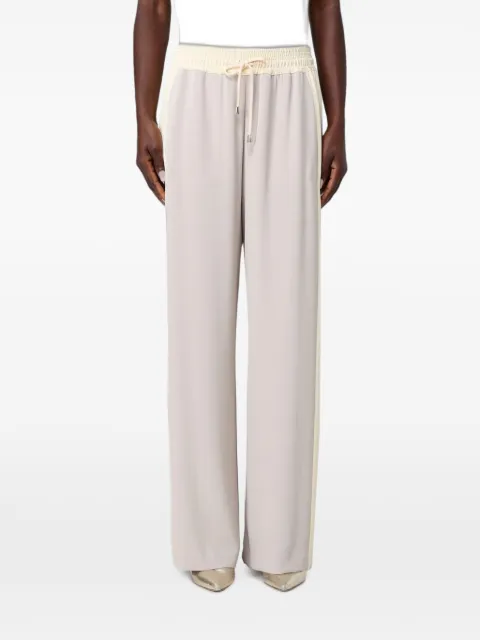 Hanita crêpe palazzo pants