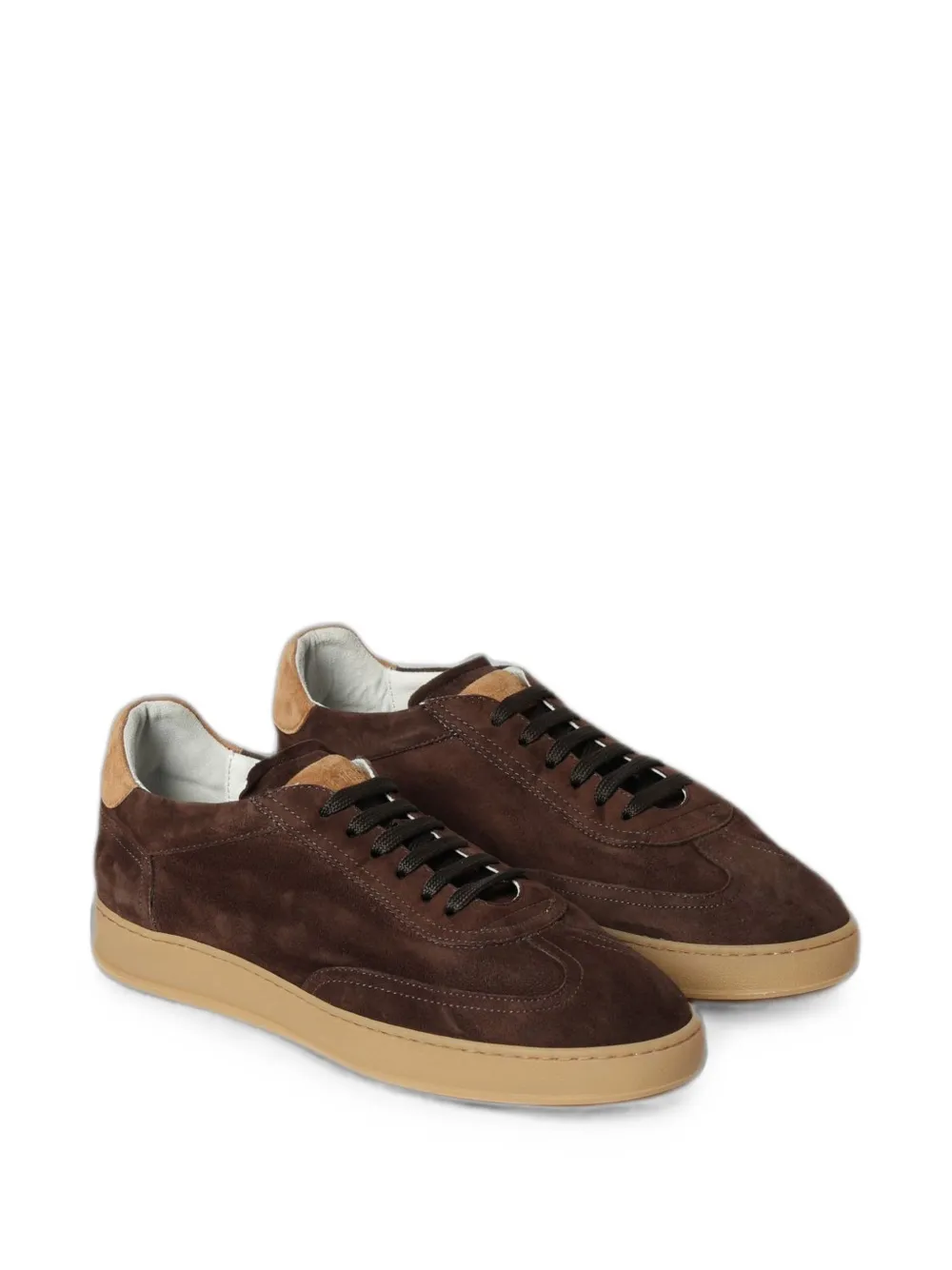 SOLDINI80 Akira suede sneakers Bruin