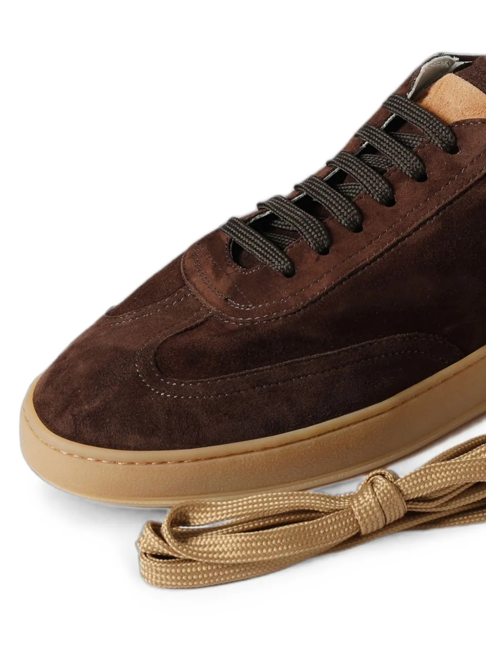 SOLDINI80 Akira suede sneakers Bruin