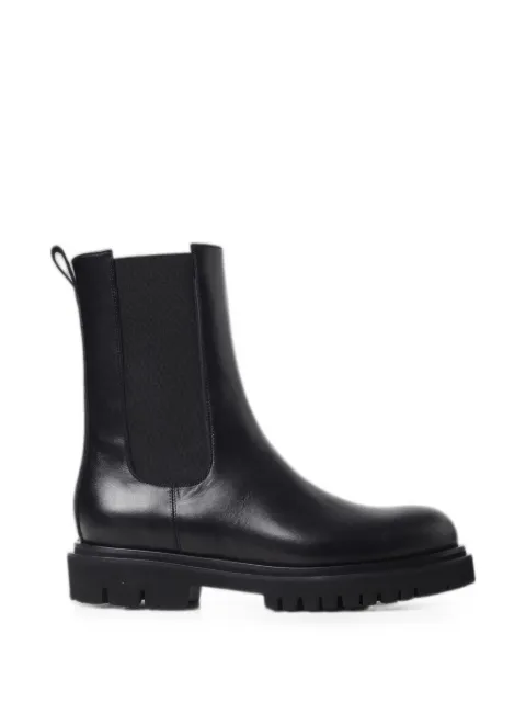 Anna F. leather ankle boots
