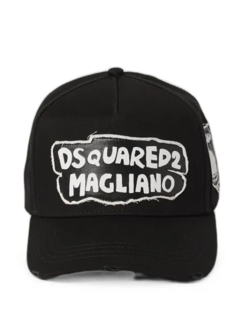 DSQUARED2 x Magliano Voice Yourself logo-patch baseball cap