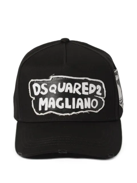 DSQUARED2 x Magliano Voice Yourself logo-patch baseball cap
