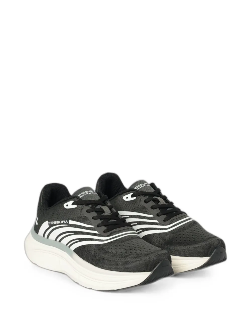 Fessura Speed-01 mesh sneakers Zwart