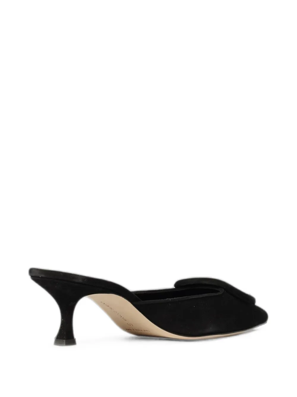 Manolo Blahnik Maysale buckled pumps Zwart