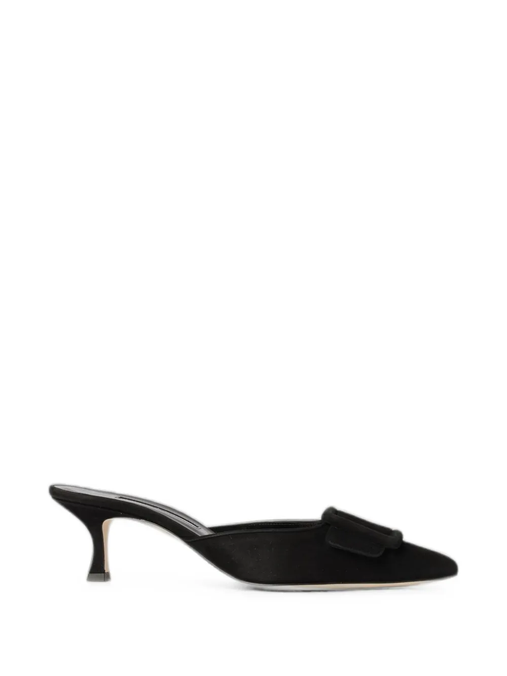 Manolo Blahnik Maysale buckled pumps Zwart