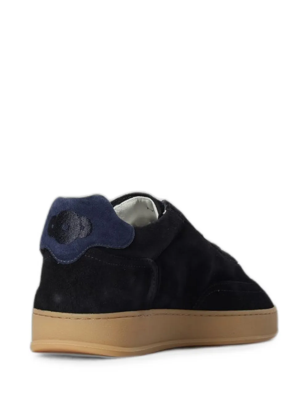 SOLDINI80 Akira panelled suede sneakers Blauw