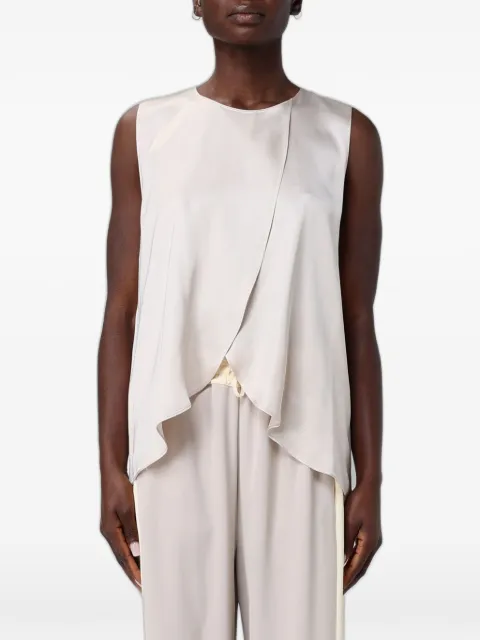 Hanita asymmetric draped top