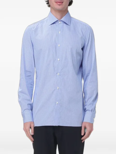 Luigi Borrelli camisa a cuadros