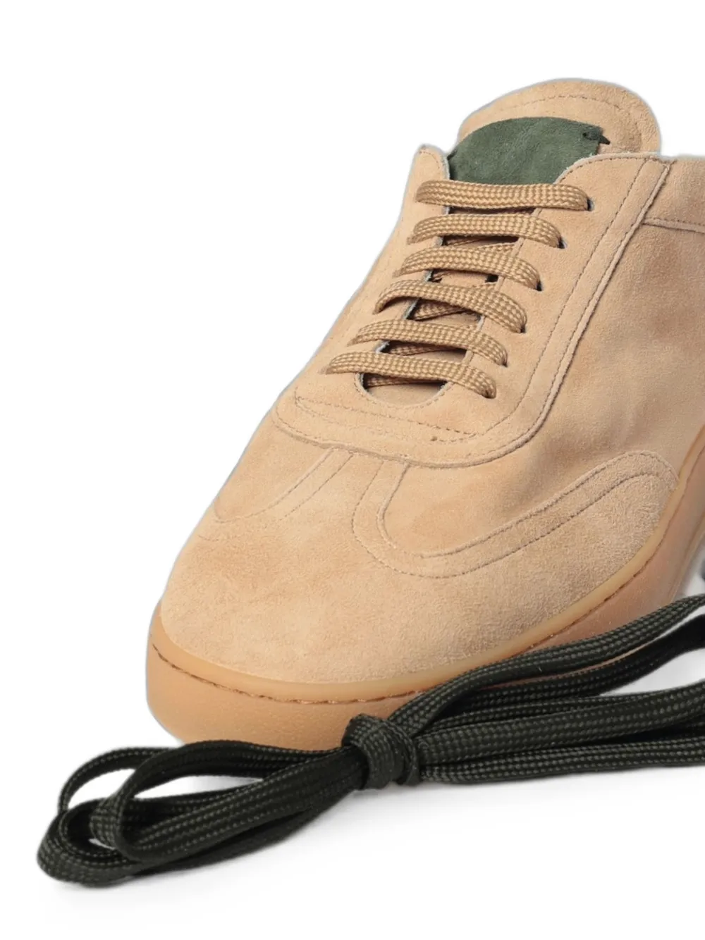 SOLDINI80 Akira Iconic suede sneakers Beige