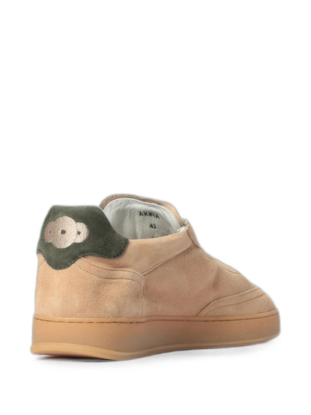 SOLDINI80 Akira Iconic suede sneakers Beige