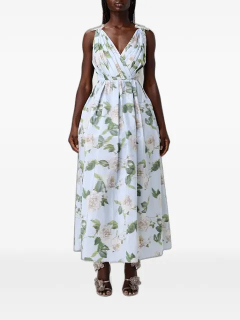 Antonio Marras floral-print midi dress