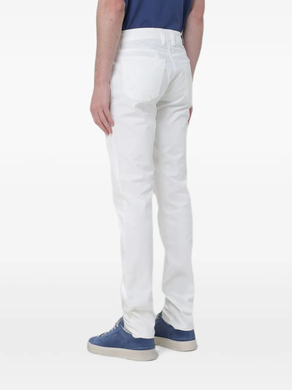 JECKERSON John slim-fit broek Wit