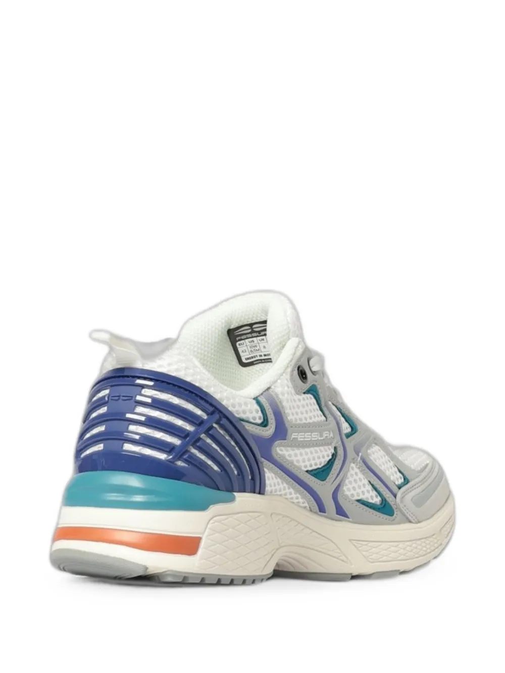 Fessura City panelled sneakers Wit