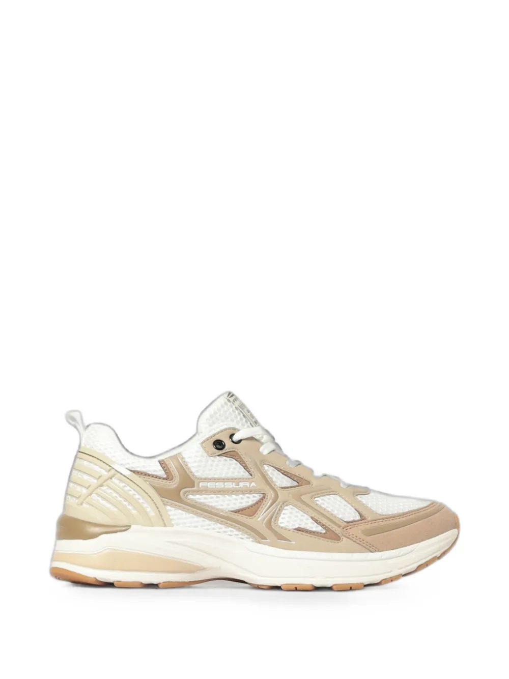 Fessura City 01 mesh-panel sneakers - Weiß