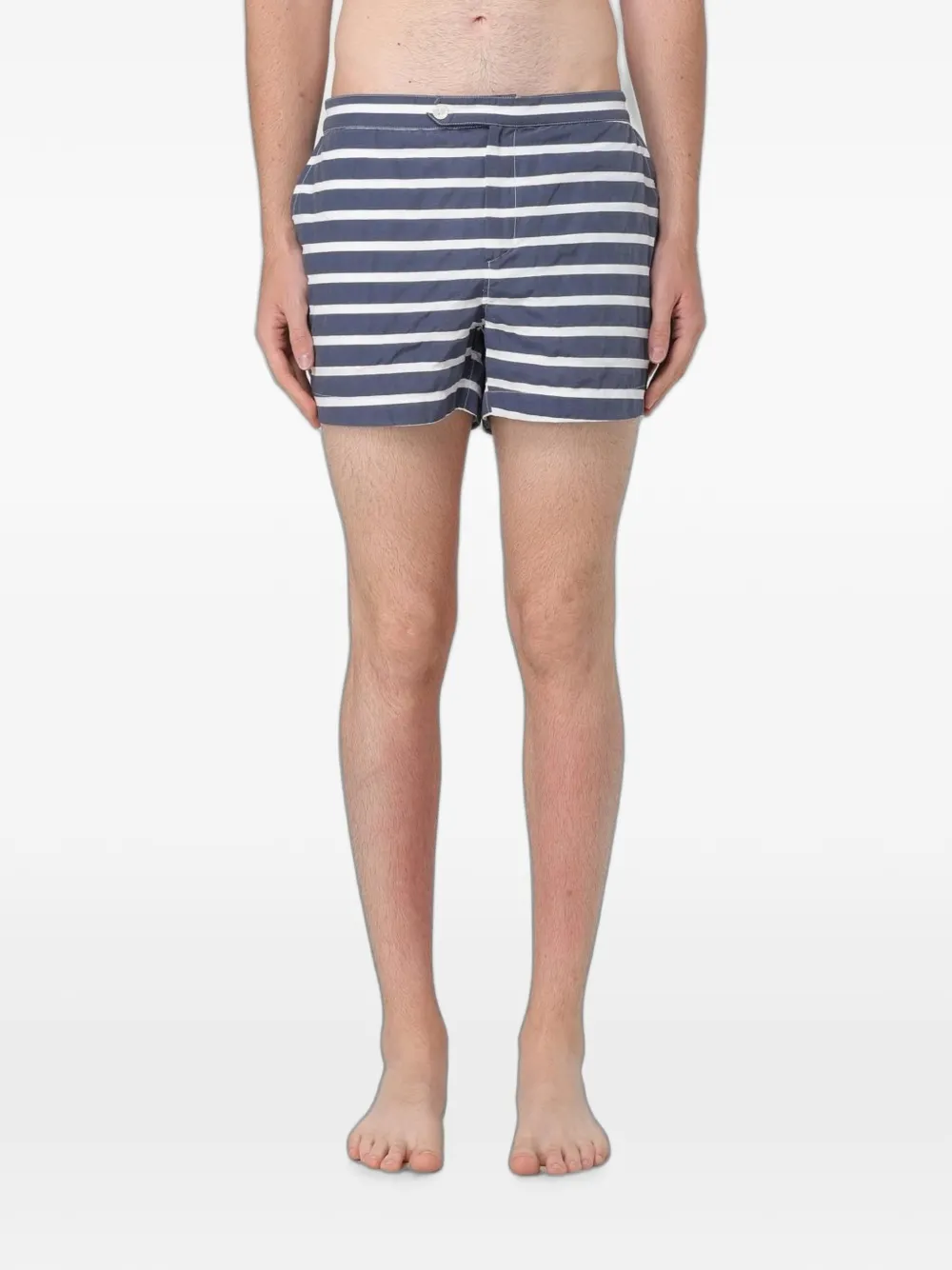 Vega Sicilia Pier Sicilia striped swim shorts - Blu