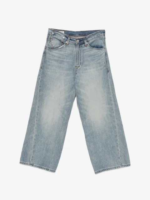 Levi's jeans anchos con efecto degradado