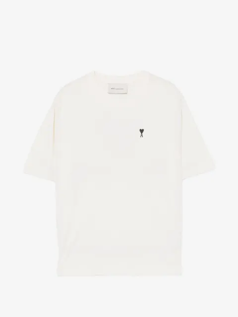AMI Paris Ami de Coeur slogan-print T-shirt