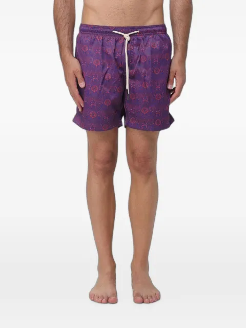 PENINSULA SWIMWEAR Verbania paisley-print drawstring swim shorts
