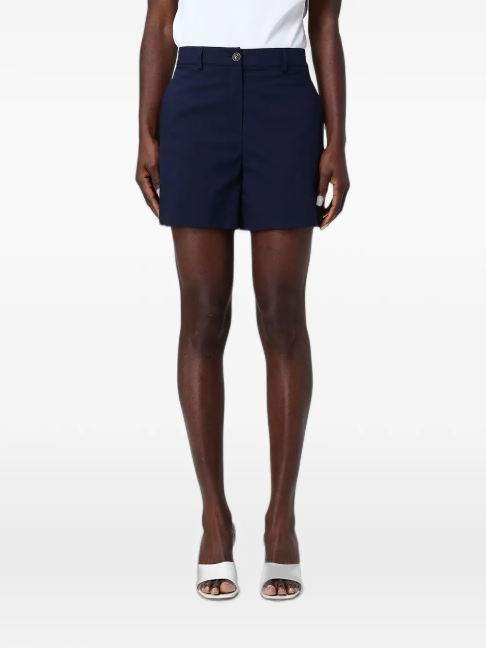 Hanita twill chino shorts - Blue