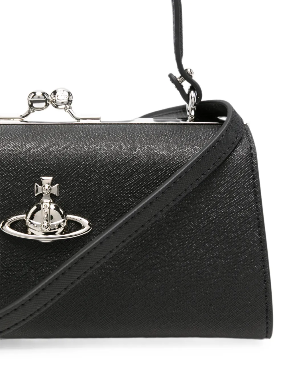 Vivienne Westwood Doll XL mini-tas Zwart