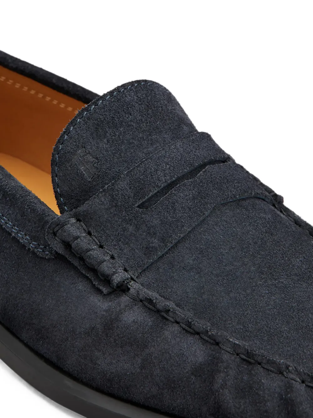 Tod's Loafers van suède Blauw