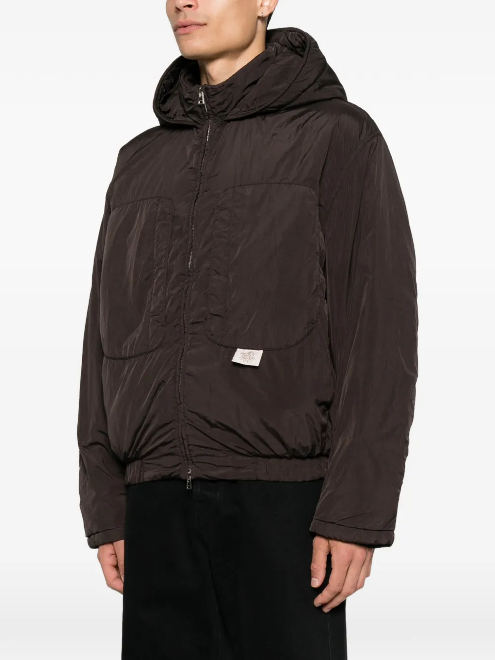 RANRA KLIFUR フーデッドジャケット RANRA Grey Klifur Jacket RANRA