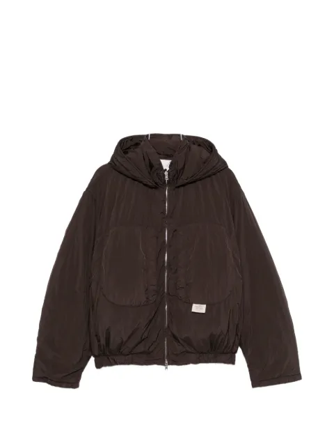 RANRA hooded zip-up jacket