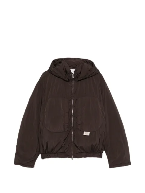 RANRA hooded zip-up jacket