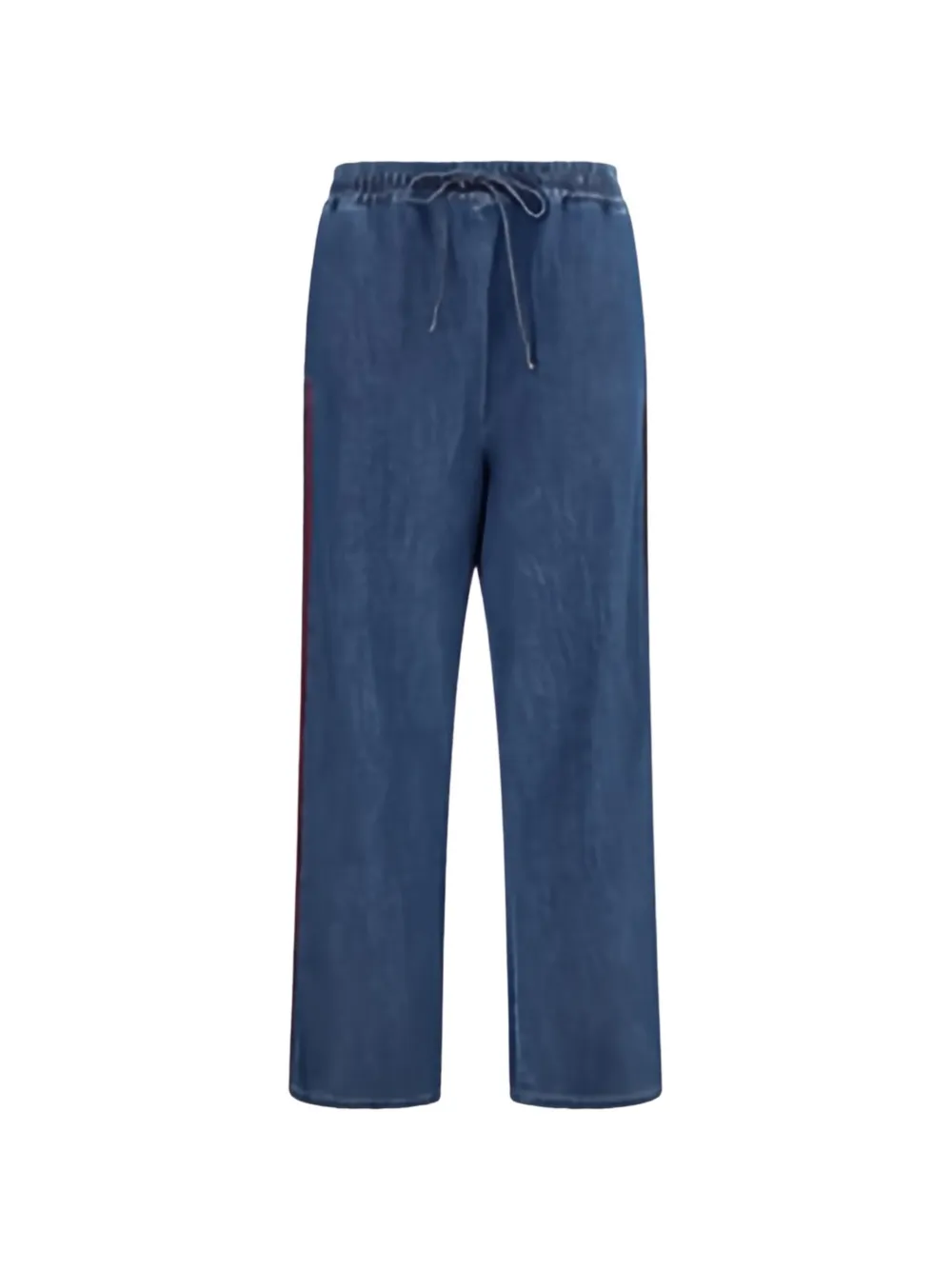 Valentino Garavani piped-trim VLogo jeans - Blau