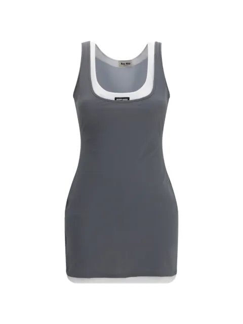 Miu Miu stretch jersey mini-dress