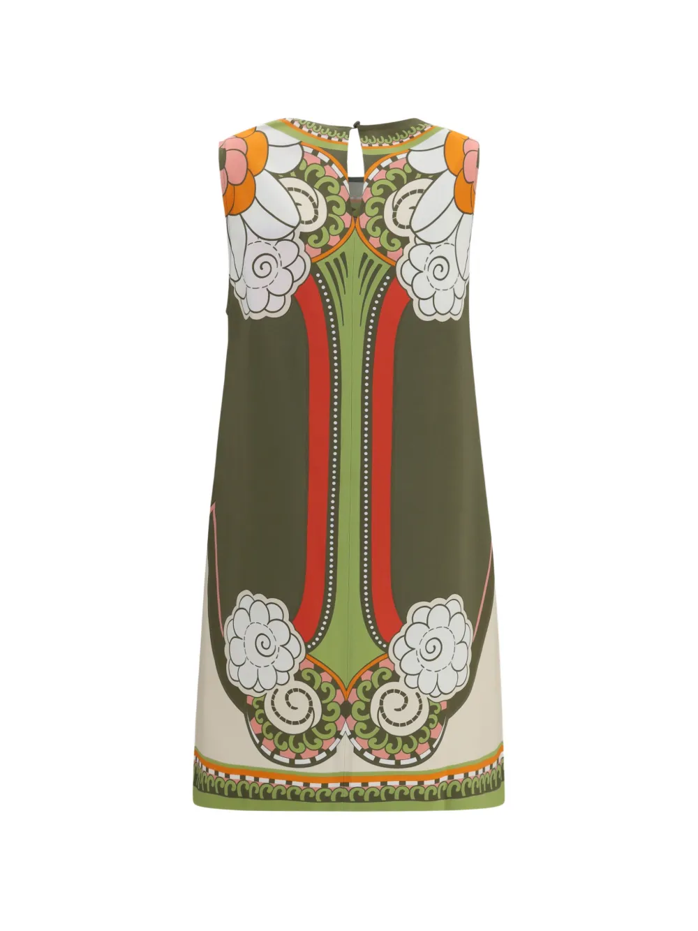 La DoubleJ mini-jurk met Ambrosia-print Groen