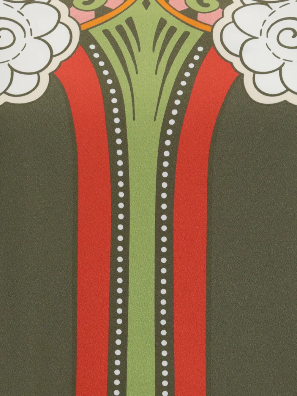La DoubleJ mini-jurk met Ambrosia-print Groen