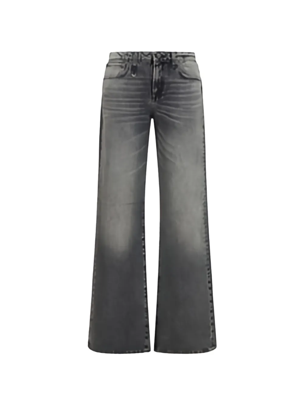 R13 Effie straight-leg jeans - Grau