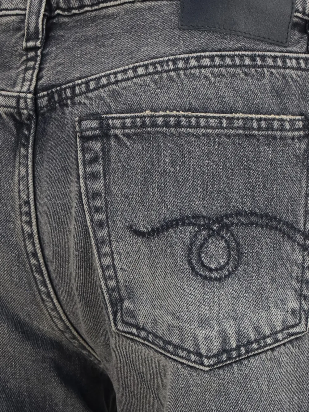 R13 Effie straight jeans Grijs