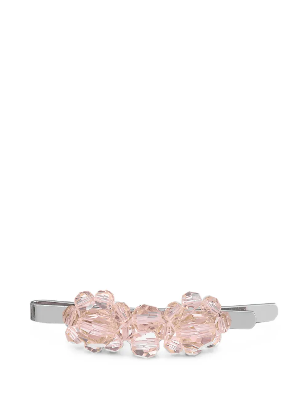 Simone Rocha Fermaglio con cristalli - Argento