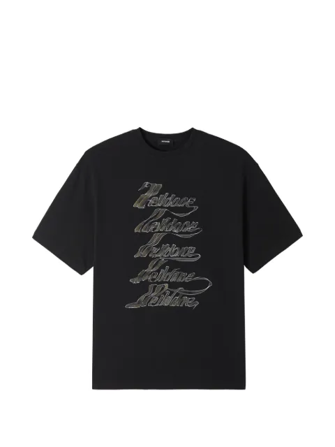 We11done playera oversize con logo estampado