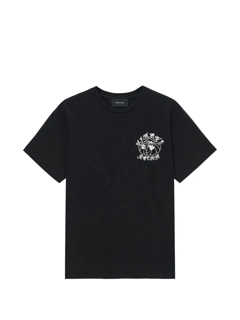 Simone Rocha Graphic-print T-shirt In Black