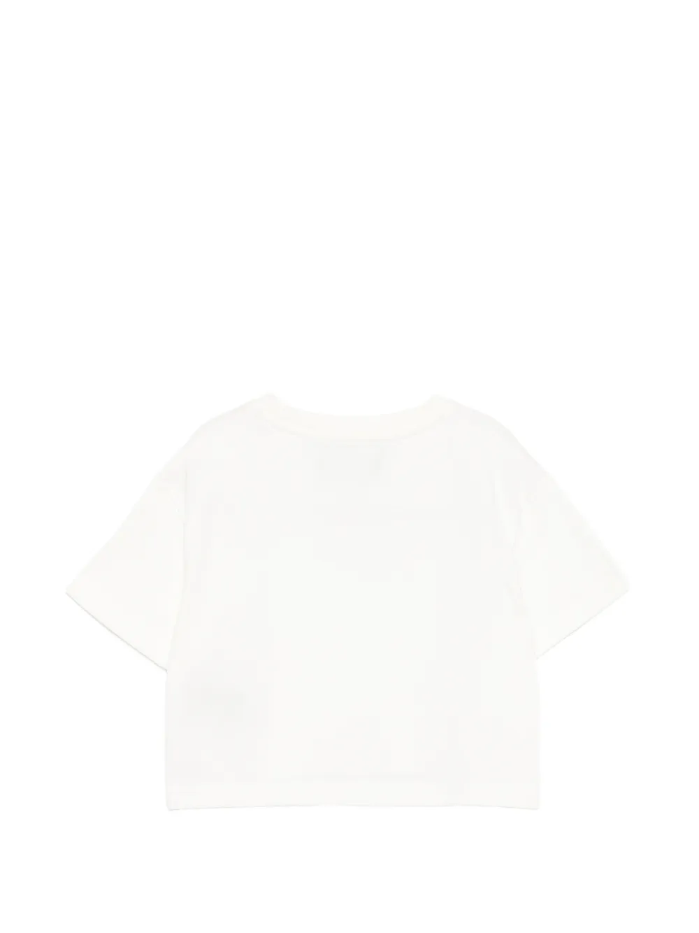 John Richmond Junior T-shirt met logopatch Beige