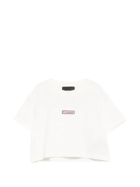 John Richmond Junior T-Shirt mit Logo-Patch
