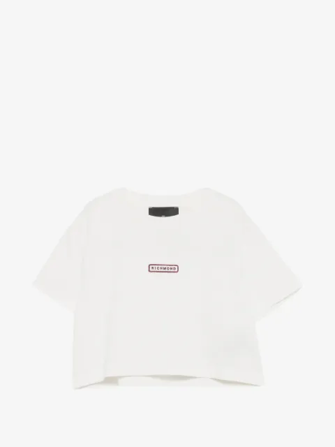 John Richmond Junior T-Shirt mit Logo-Patch